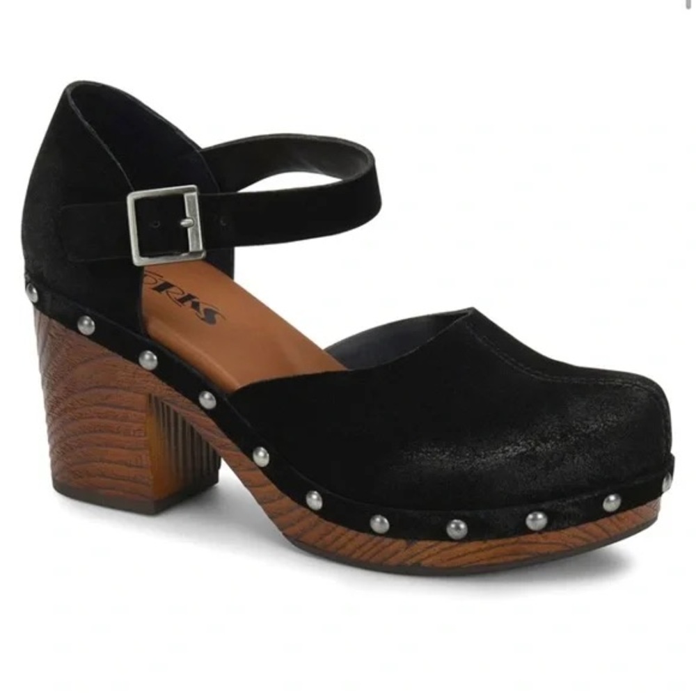 Korks Evah Clog black